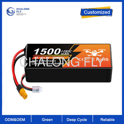 Pack de batterie pour drones UAV au lithium polymère de 1500 mAh avec support OEM/ODM