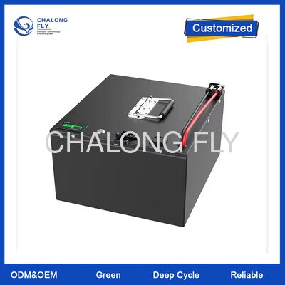 Bloc-batterie LiFePO4 OEM ODM 48V 52V 60V 40Ah-120Ah IP67 étanche pour robot agricole UGV