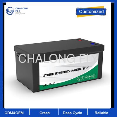 Batterie Weran haute capacité 12V 400Ah LiFePO4 pour stockage d'énergie solaire, camping-car, marine, pack lithium-ion avec certification UN38.3