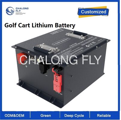 Batteries au lithium pour voiturette de golf électrique 48V 72V 96V 50Ah 100Ah 105Ah 150Ah Li-ion Lithium Batterie LifePO4 pour tricycle électrique et moto