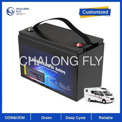 Batterie Lithium LiFePO4 12V 400Ah - Batterie à décharge profonde 3000+ cycles avec étanchéité IP67 pour camping-cars et marine