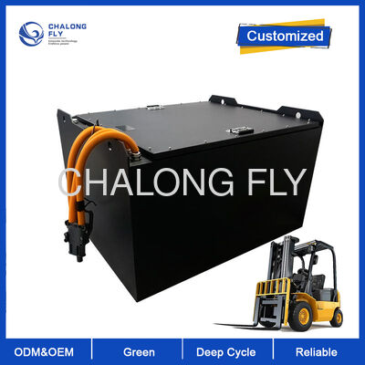 Batterie au lithium de 48V 200Ah pour chariots élévateurs électriques avec une durée de vie de 4000 cycles et une protection IP65 pour chariots élévateurs électriques