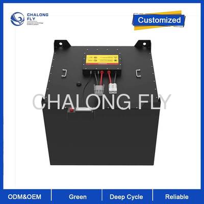 Batterie lithium 24V 80Ah pour chariot élévateur, matériau LiFePO4, sans entretien, haute sécurité et longue durée de vie pour chariots élévateurs industriels
