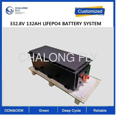 Système de batterie CLF OEM 332.8V 132Ah LiFePO₄ Pack de batteries au lithium haute tension Longue durée de vie pour véhicules de construction sur chenilles