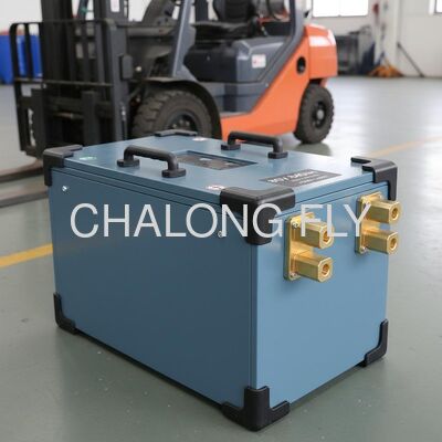 Batterie de chariot élévateur au lithium-ion avec plus de 2000 cycles et 380AH de courant de sortie pour les chariots élévateurs allemands