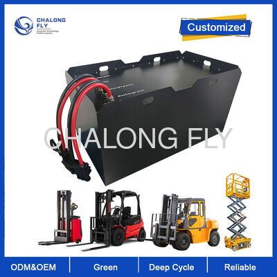 80V 200Ah batterie au lithium pour chariot élévateur léger LiFePO4 Compact 3000 cycles 16kWh Charge rapide pour chariot élévateur électrique