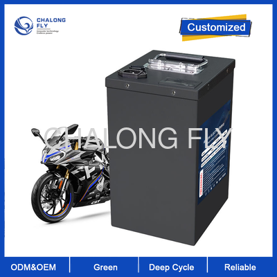 Moto électrique 72V 60Ah batterie au lithium à haute décharge avec 200A BMS de courant de pointe
