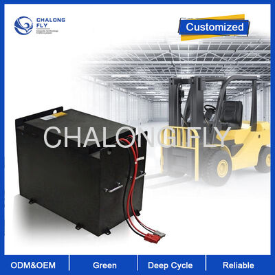 Batterie au Lithium LiFePO4 pour chariot élévateur, BMS intelligent, 5000 + Cycles, 1C, Charge rapide, 160Wh/kg, Bus CAN IP67, 80V, 500Ah