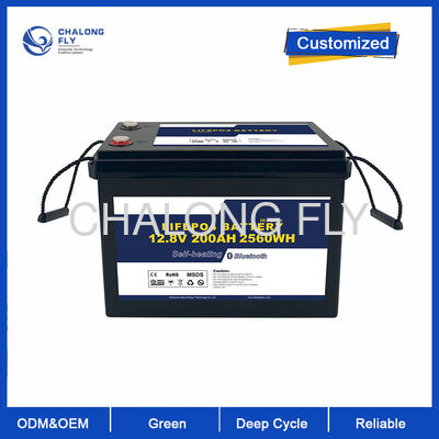 12V 400Ah LiFePO4 batterie RV avec 5120Wh haute capacité 6000+ durée de vie et IP67 étanche pour le camping hors réseau