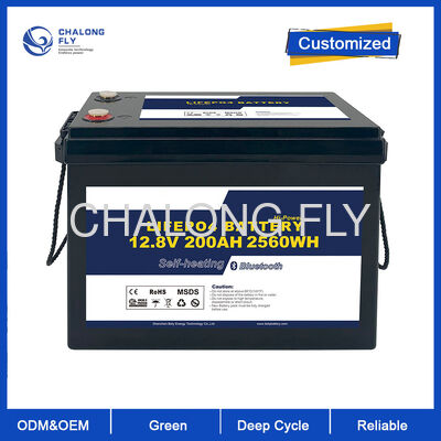 24V 300Ah LiFePO4 RV batterie au lithium avec 7680Wh de haute capacité et 6000 cycles IP65 système de stockage d'énergie portable