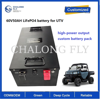 Batterie LiFePO4 60 V 50 Ah pour VTT et UTV | Batterie au lithium de 3,04 kWh