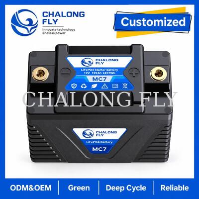 12.8V 3,2Ah LiFePO4 batterie de démarrage de moto 192A pour le remplacement du plomb-acide 4 7Ah