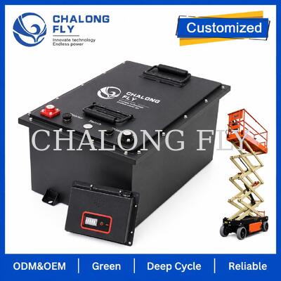 Batterie LiFePO4 24V 48V pour nacelle élévatrice 105Ah 280Ah pour plateformes élévatrices à ciseaux